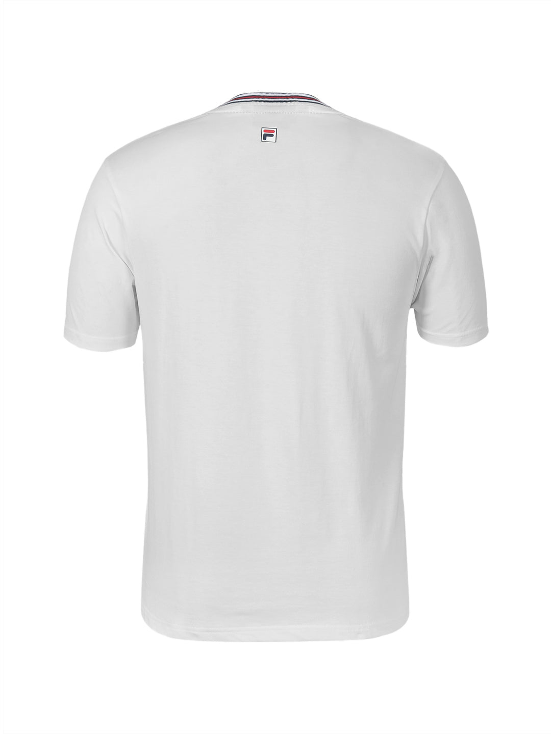 Fila Men White Enzo Knitted Tee Shirt