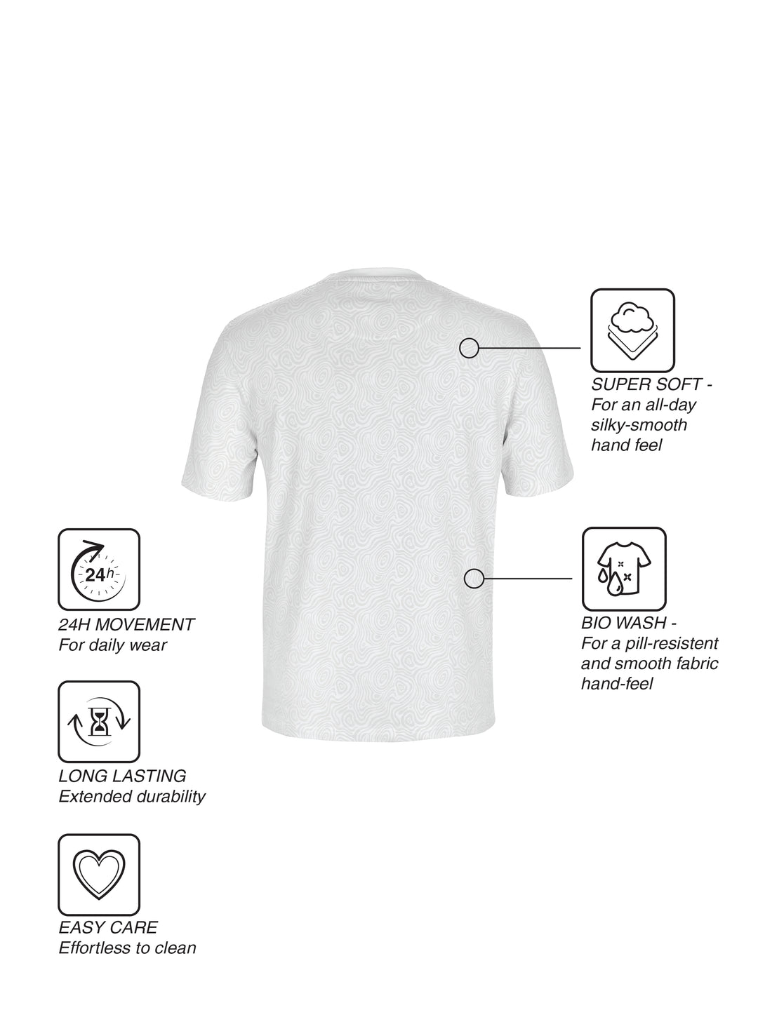 Fila Men White Taze T-Shirt