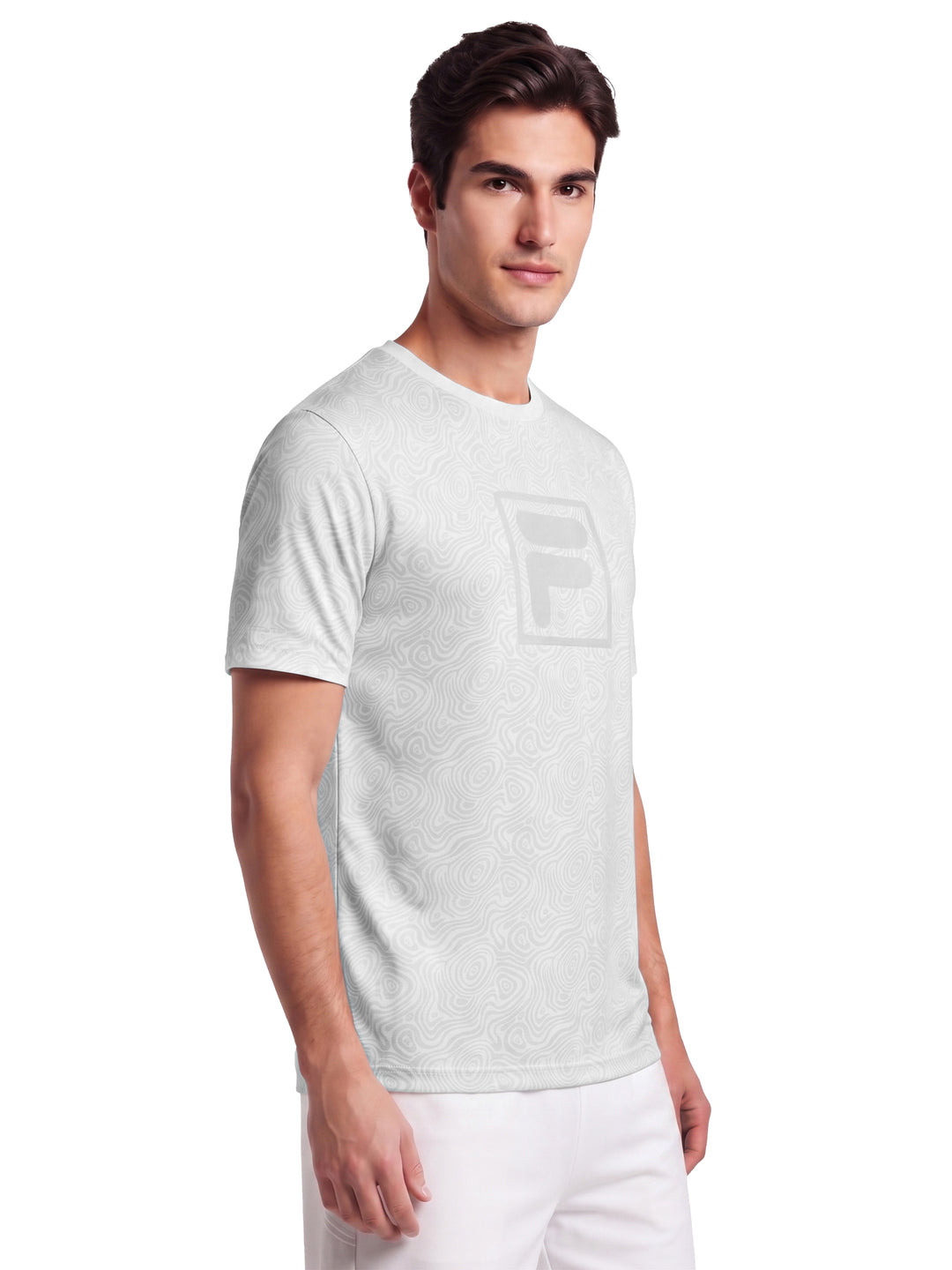 Fila Men White Taze T-Shirt