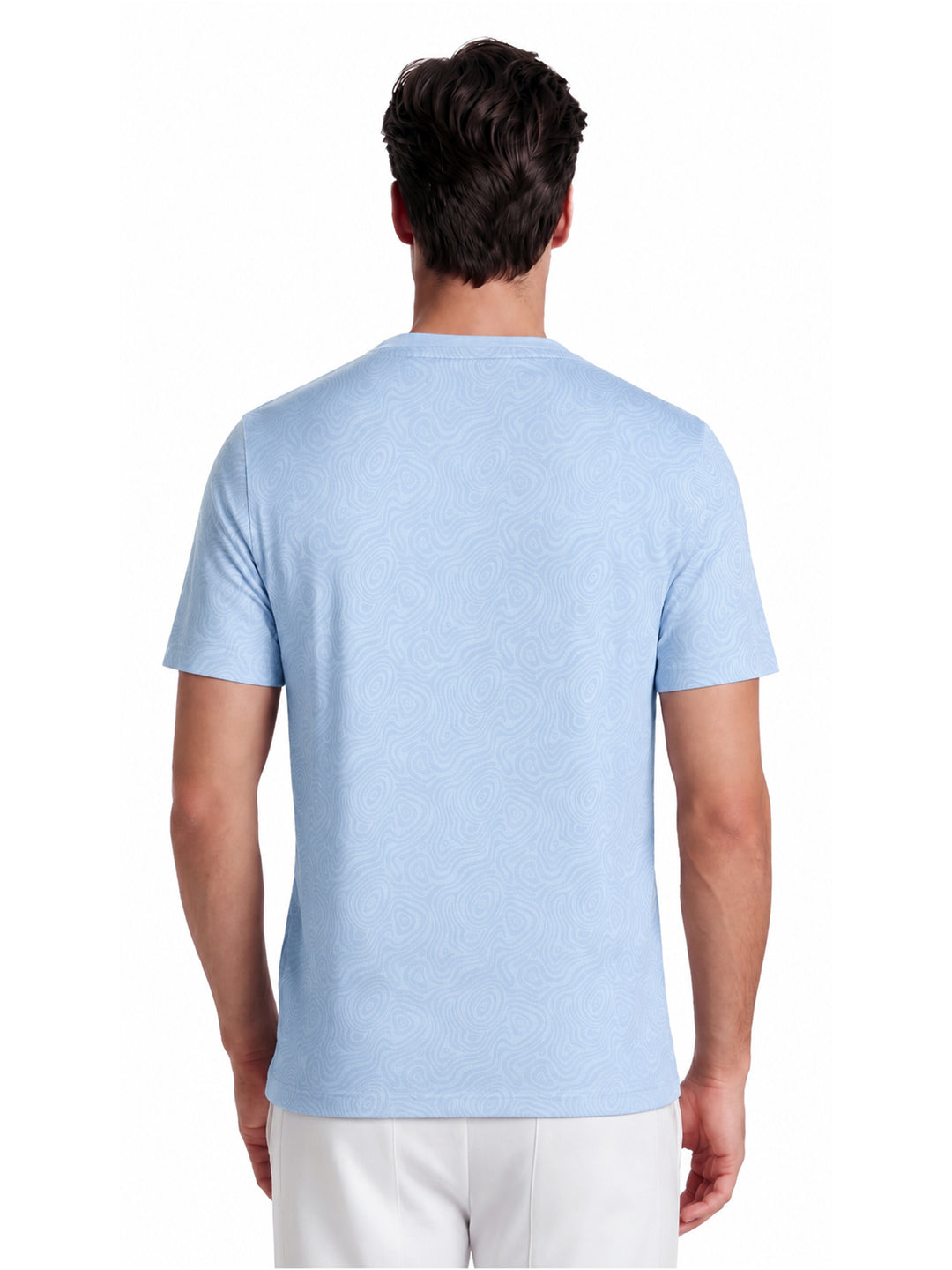 Fila Men Light Blue Taze T-Shirt