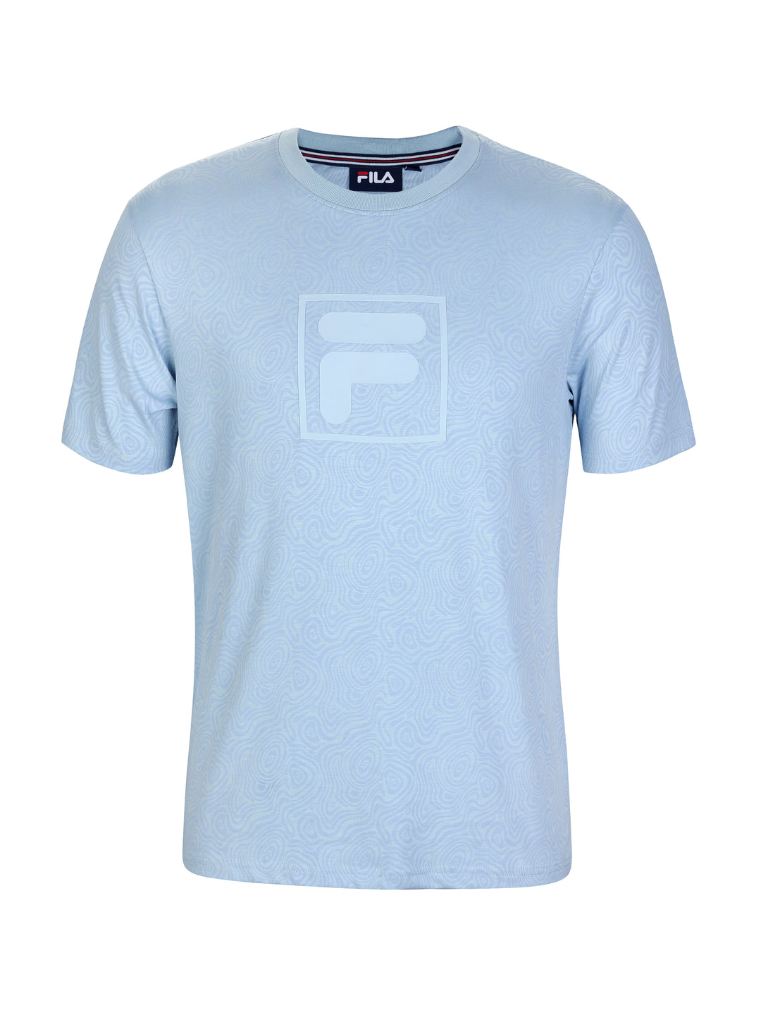 Fila Men Light Blue Taze T-Shirt