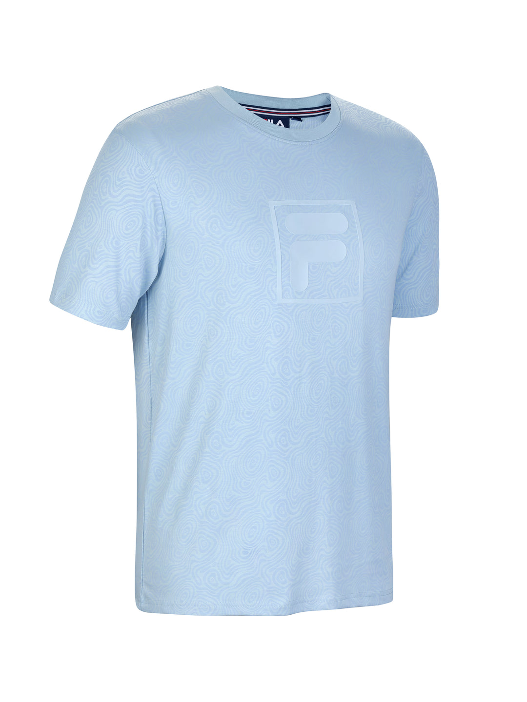 Fila Men Light Blue Taze T-Shirt