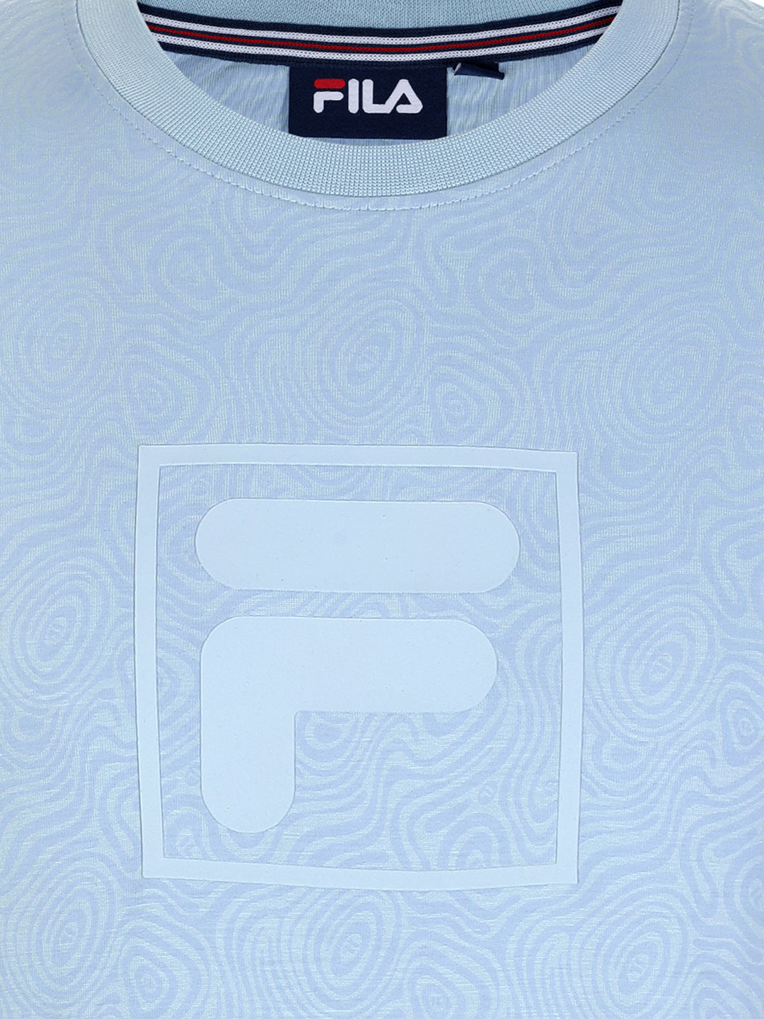 Fila Men Light Blue Taze T-Shirt