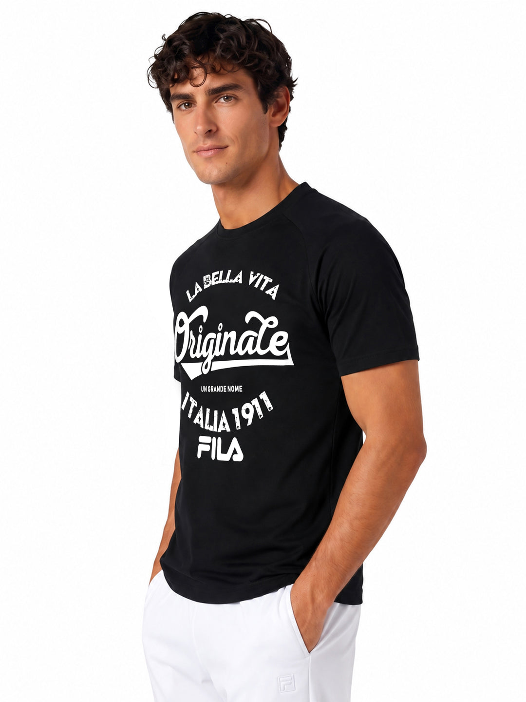 Fila Men Black Ebon T-Shirt