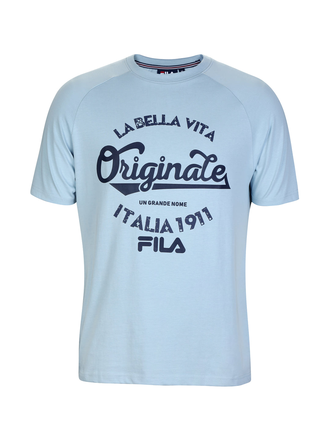 Fila Men Sky Blue Ebon T-Shirt