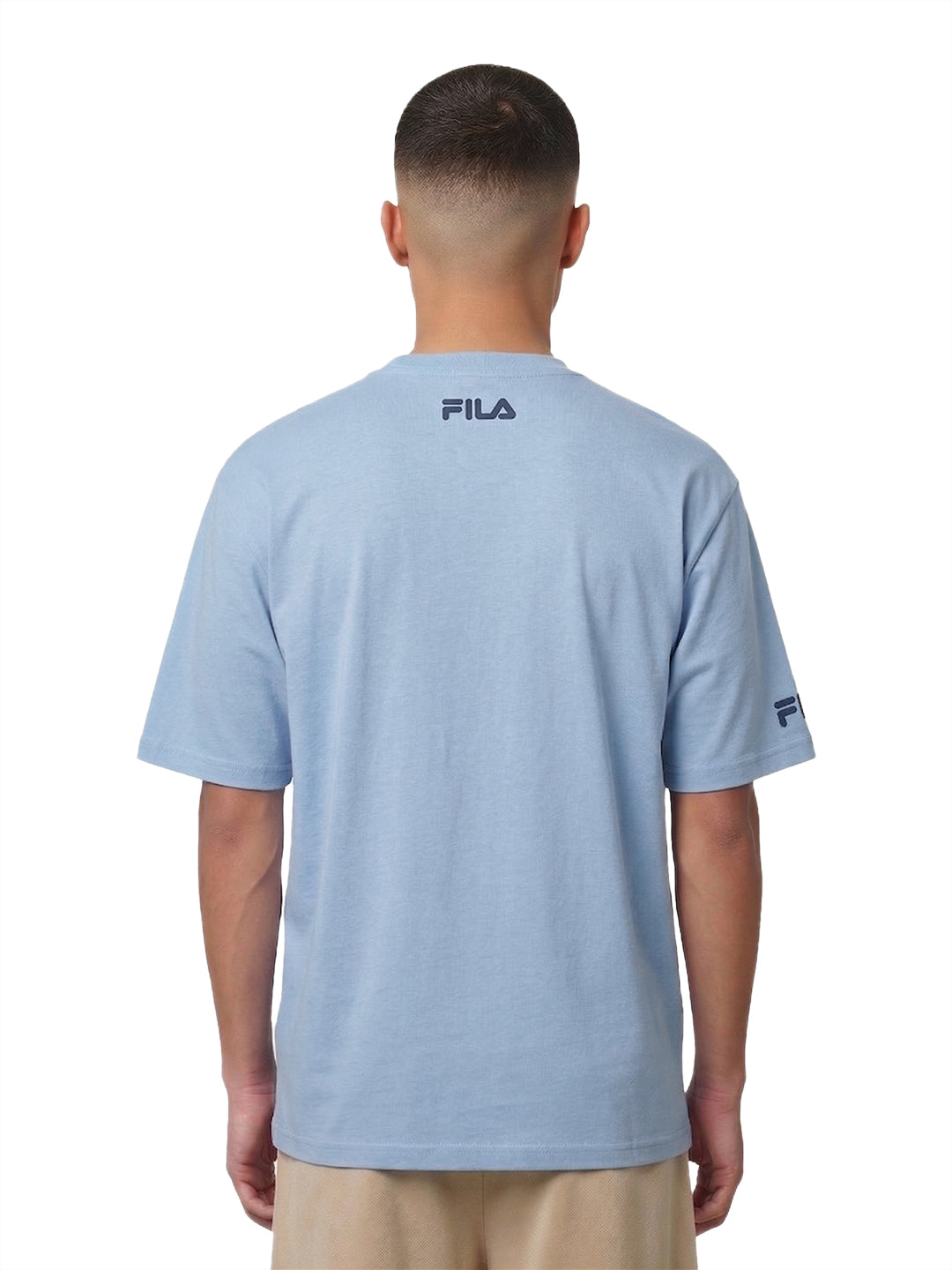 Fila Men Navy Leave It Knitted Tee Shirt
