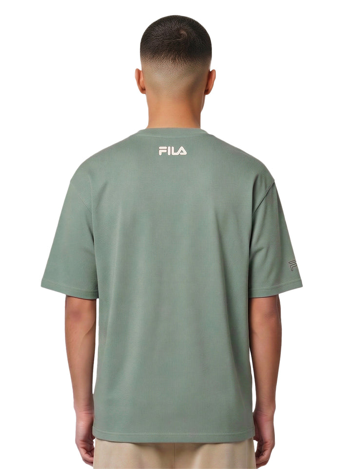 Fila Men Iceberg Green Leave It Knitted Tee Shirt