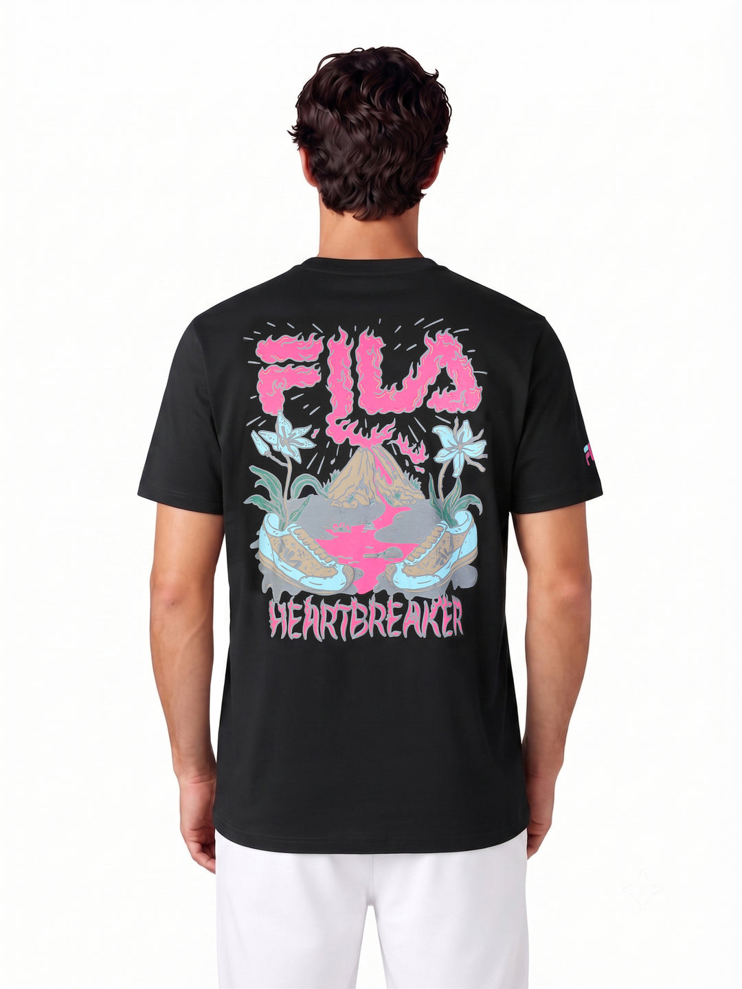 Fila Men Black Breaker T-Shirt