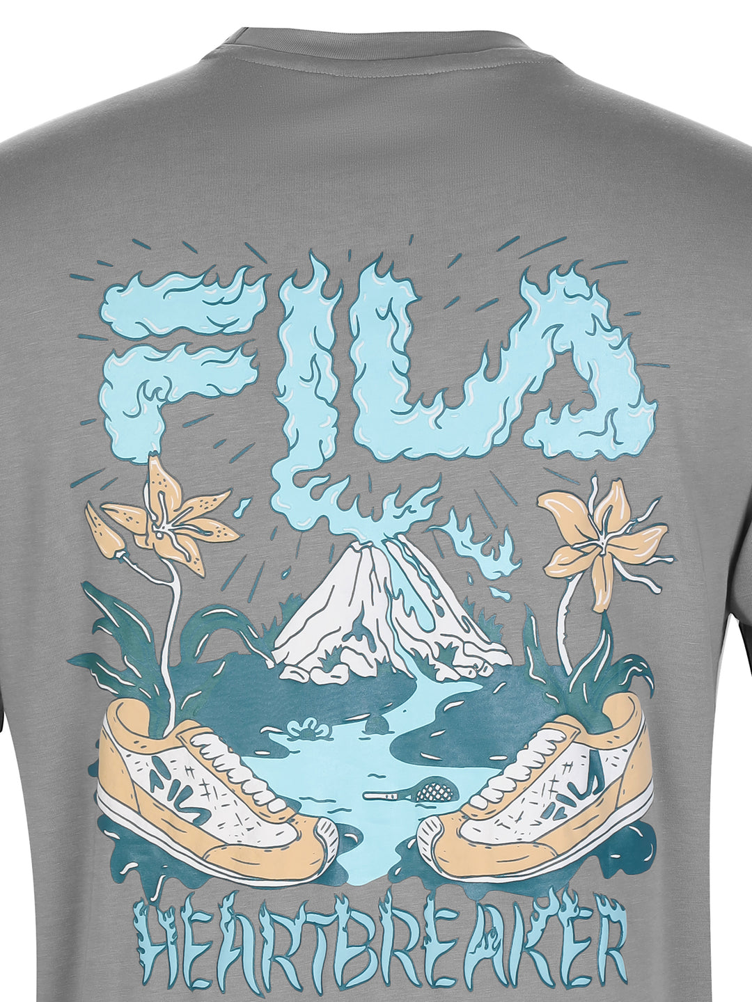 Fila Men Quietgrey Breaker T-Shirt