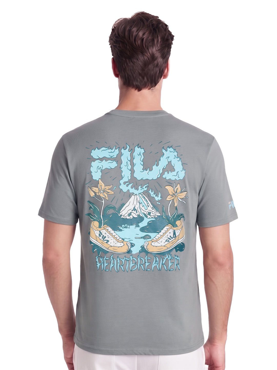 Fila Men Quietgrey Breaker T-Shirt