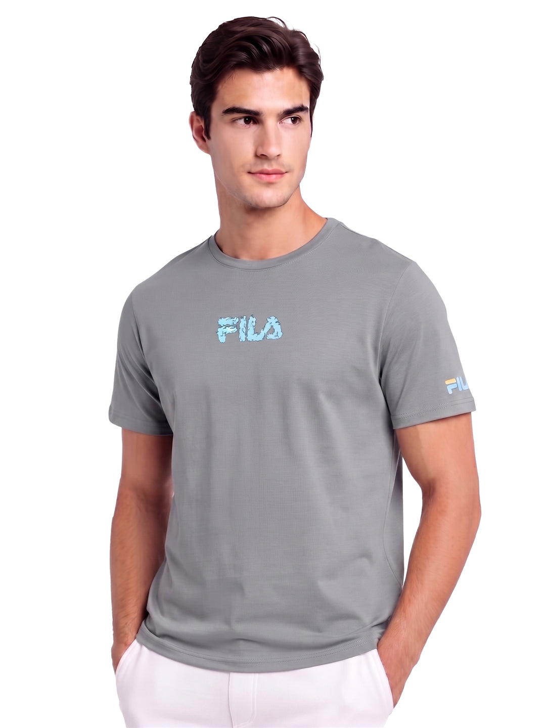 Fila Men Quietgrey Breaker T-Shirt