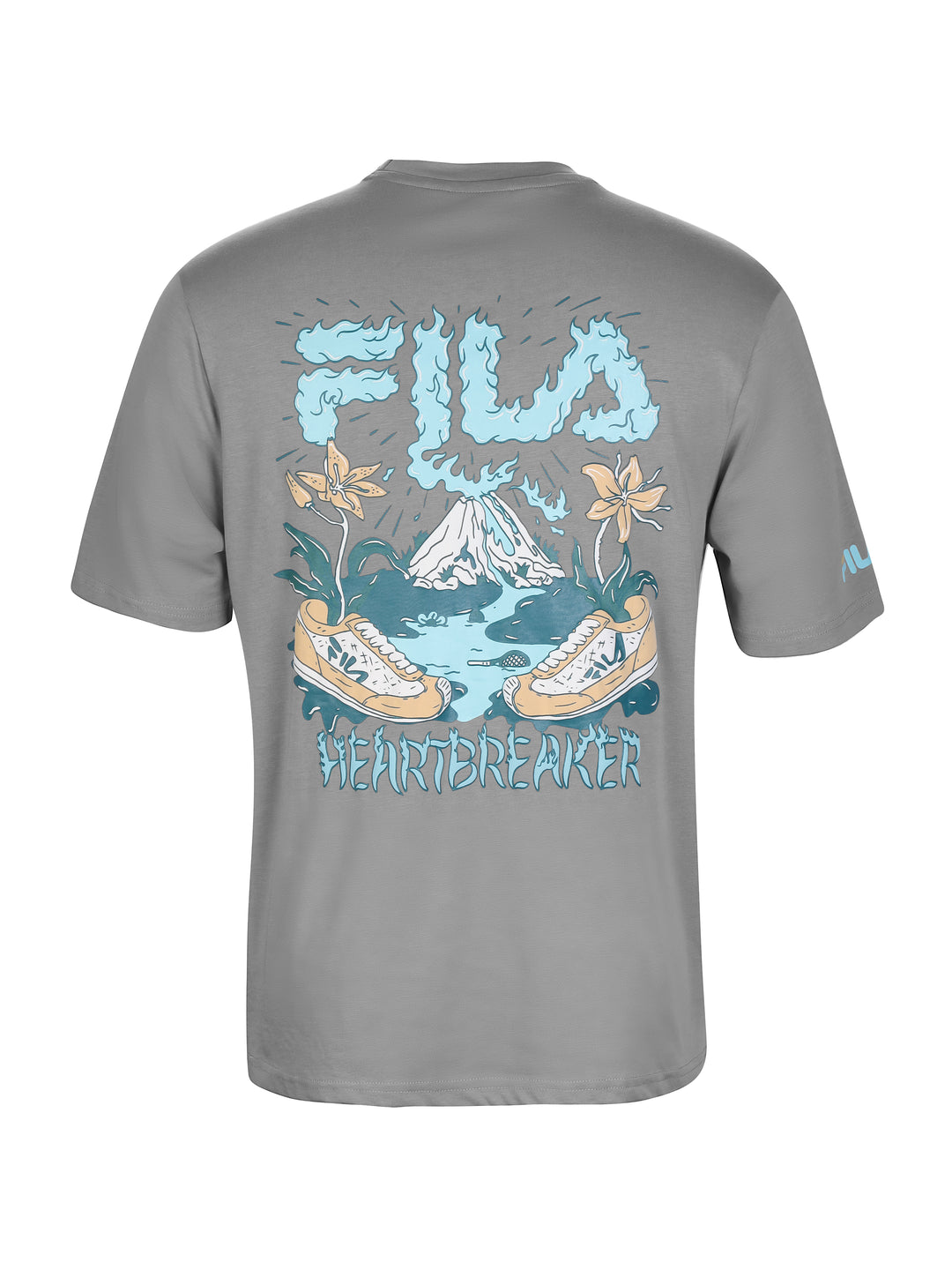 Fila Men Quietgrey Breaker T-Shirt