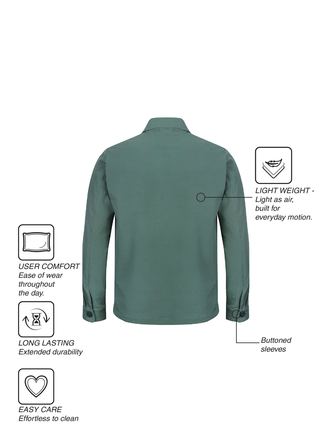 Fila Men Green Bret Shirt