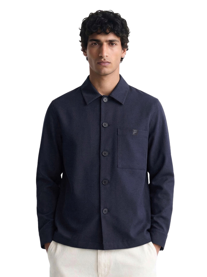 Fila Men Navy Bret Shirt