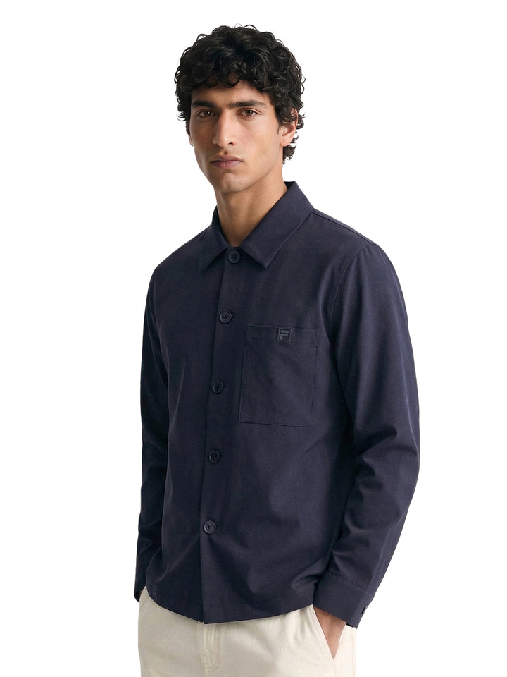 Fila Men Navy Bret Shirt