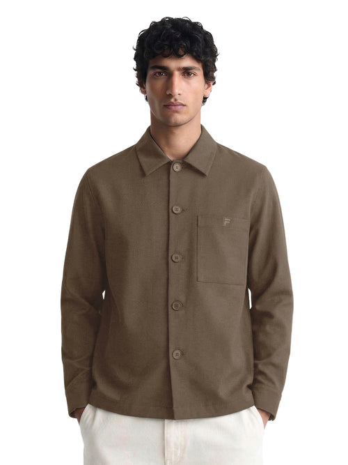 Fila Men Coffee Bret Shirt