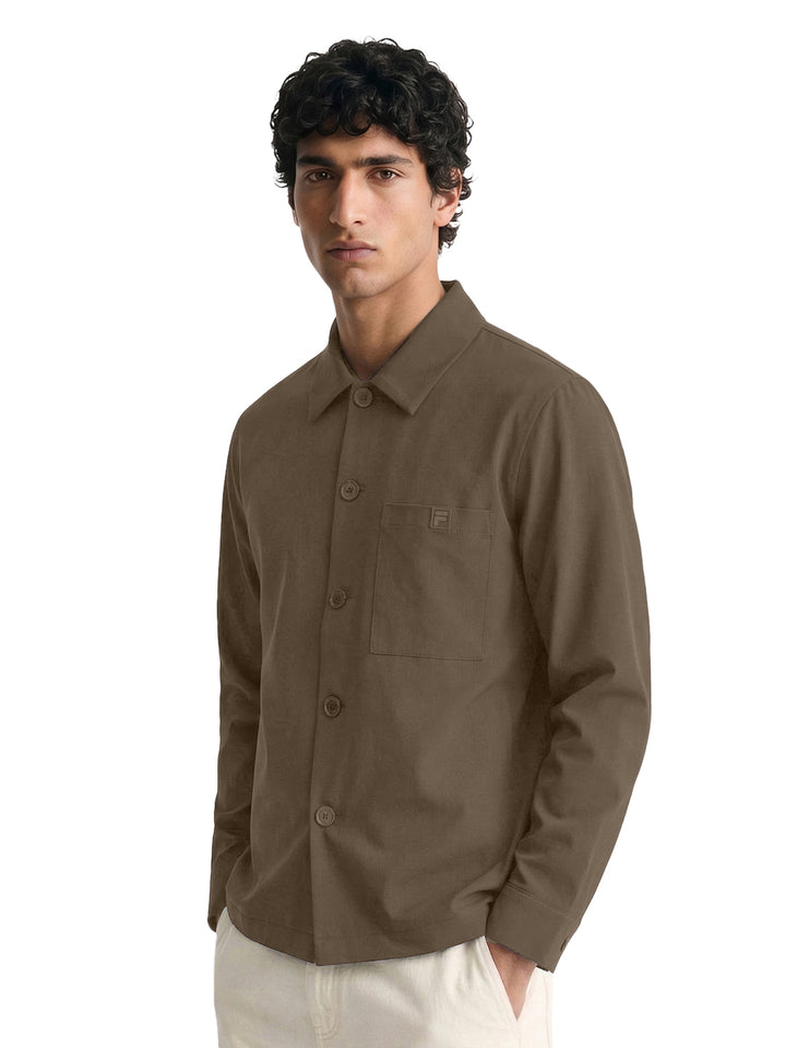 Fila Men Coffee Bret Shirt