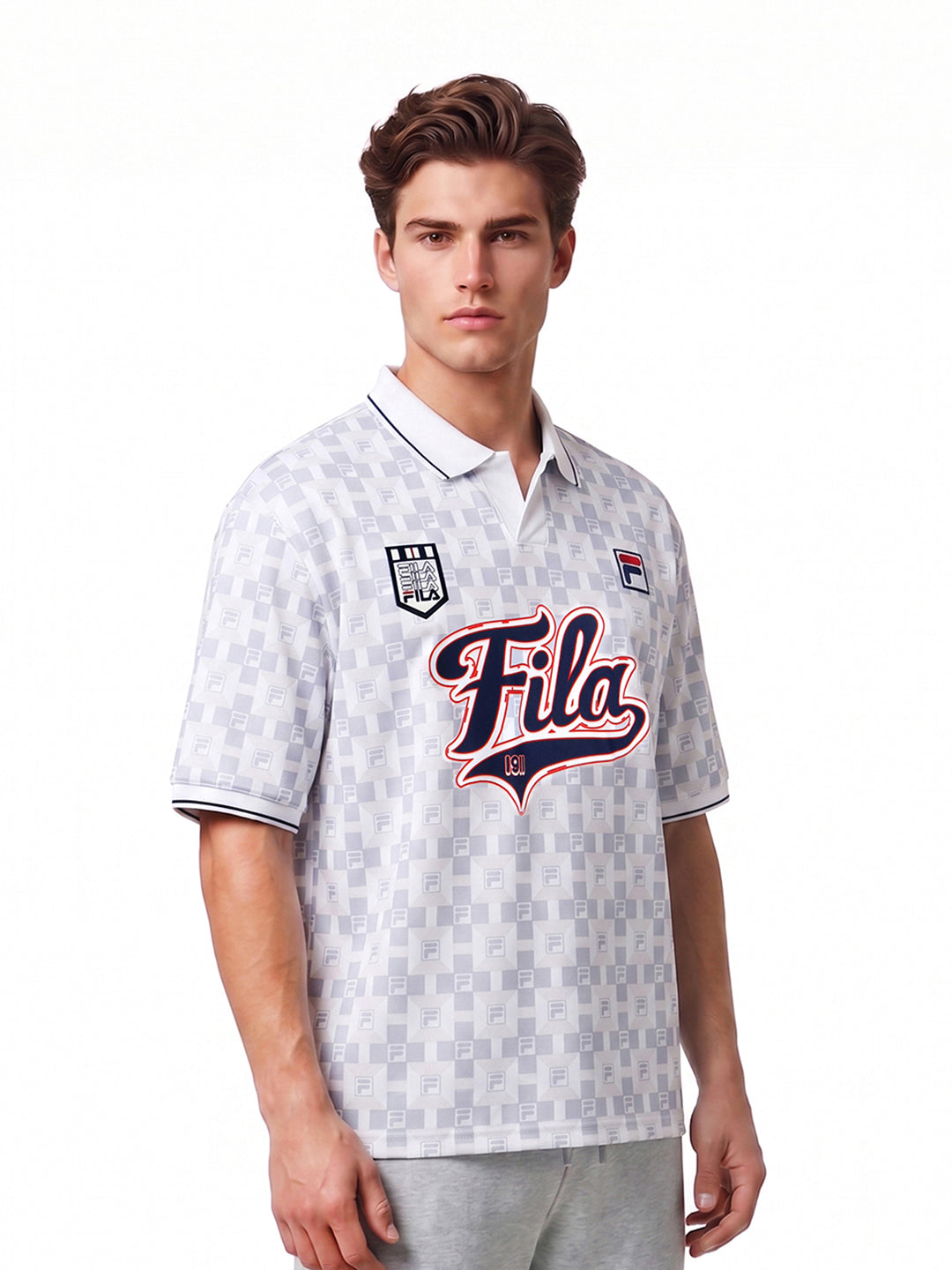 Fila Unisex White Soccer Jersey