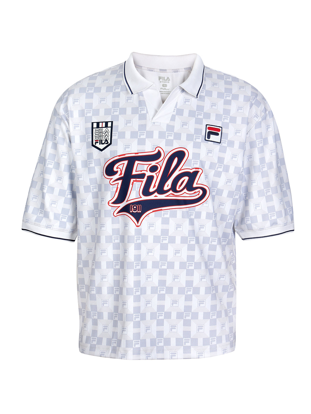 Fila Unisex White Soccer Jersey