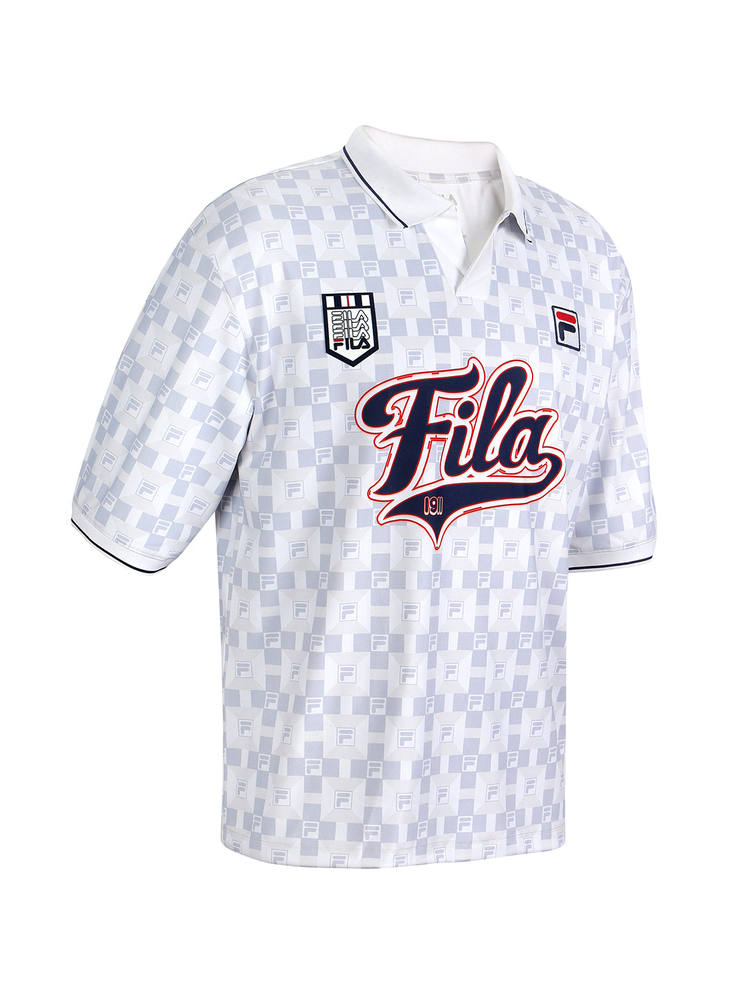 Fila Unisex White Soccer Jersey