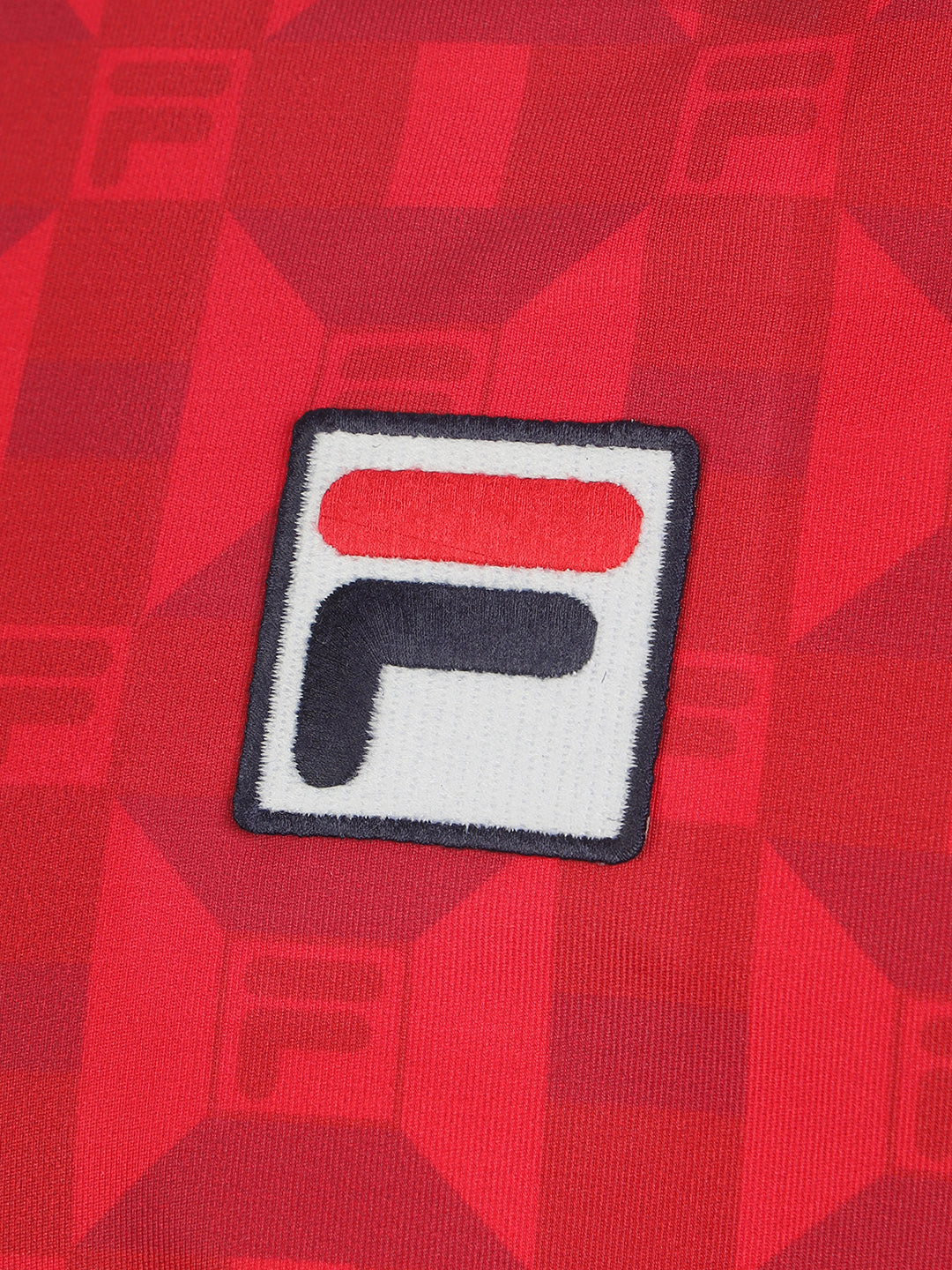Fila Unisex Red Soccer Jersey