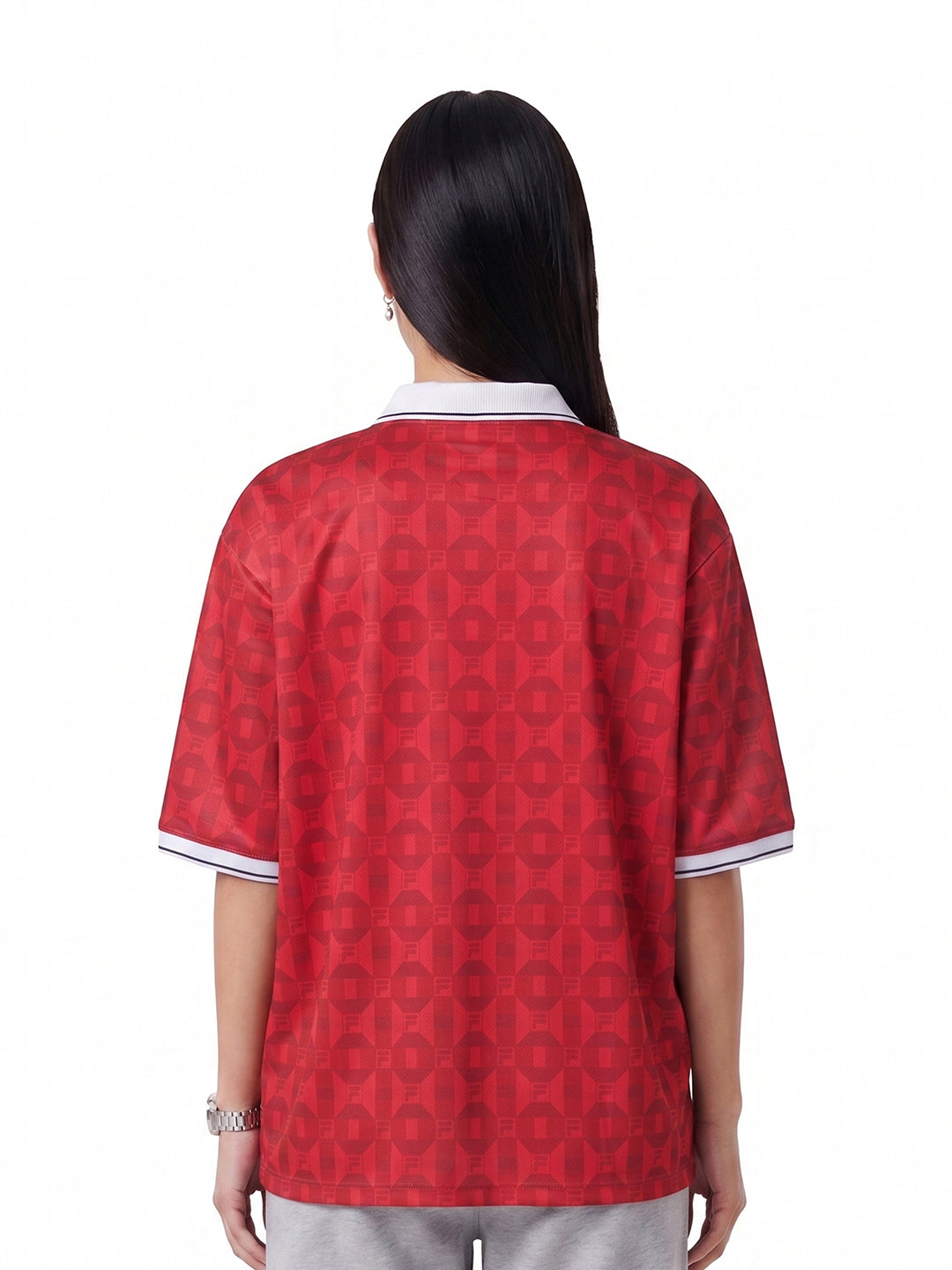 Fila Unisex Red Soccer Jersey