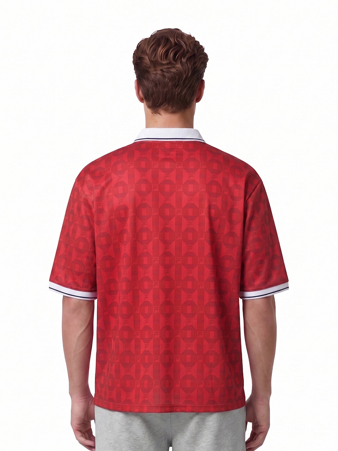 Fila Unisex Red Soccer Jersey