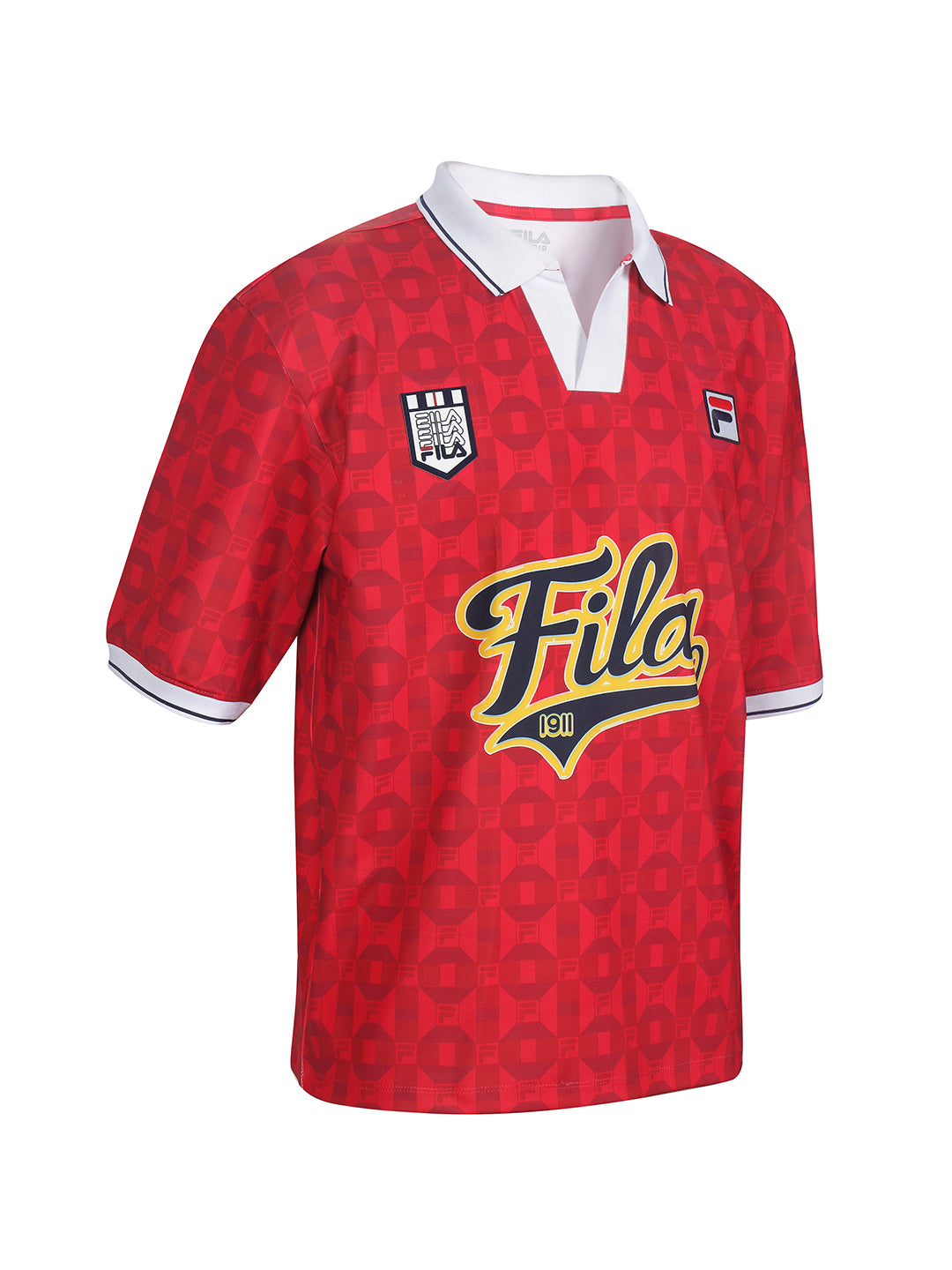 Fila Unisex Red Soccer Jersey