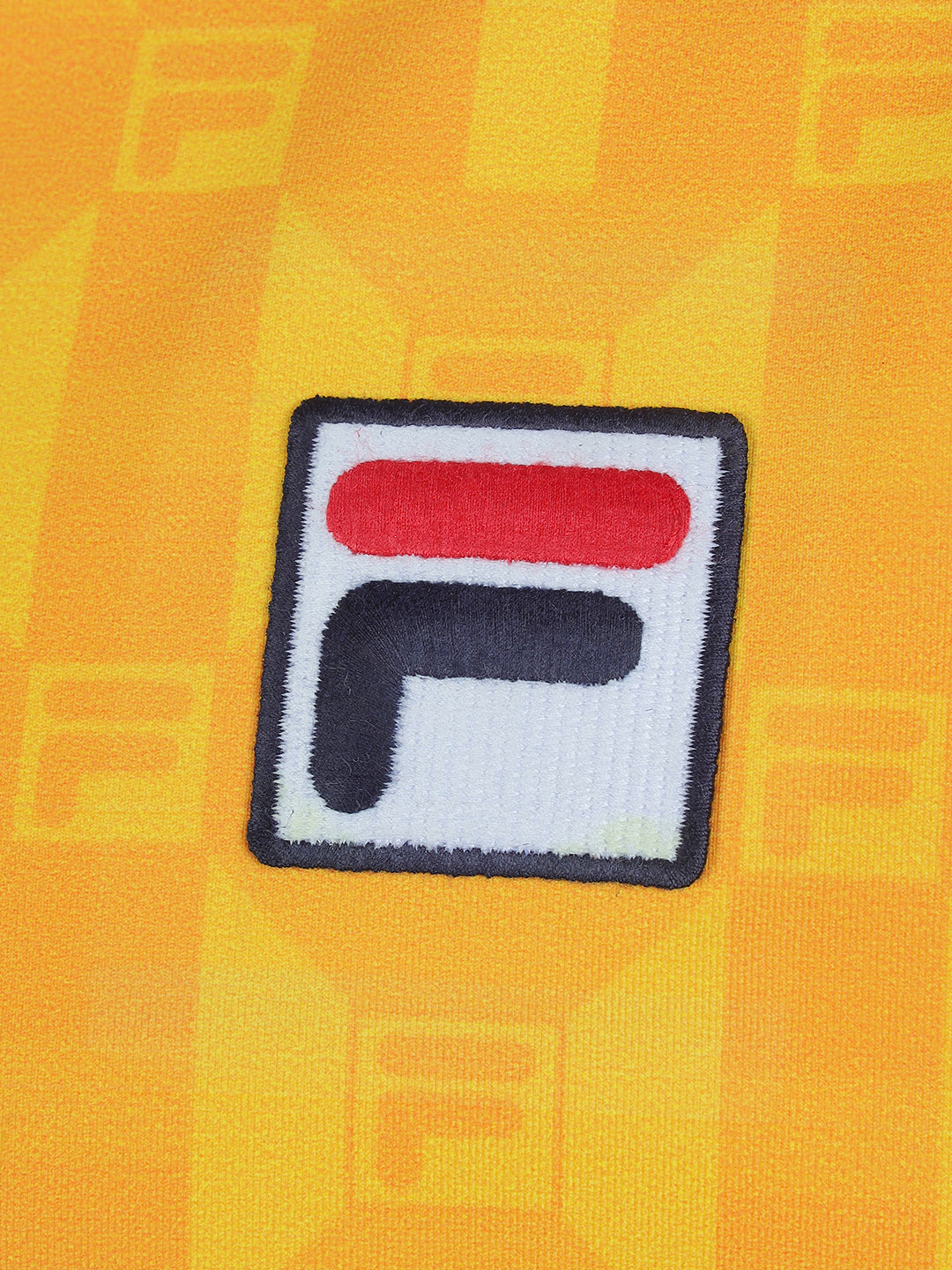 Fila Unisex Yellow Soccer Jersey