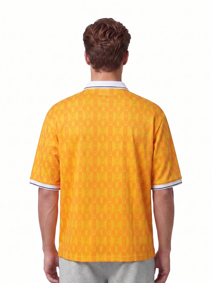 Fila Unisex Yellow Soccer Jersey