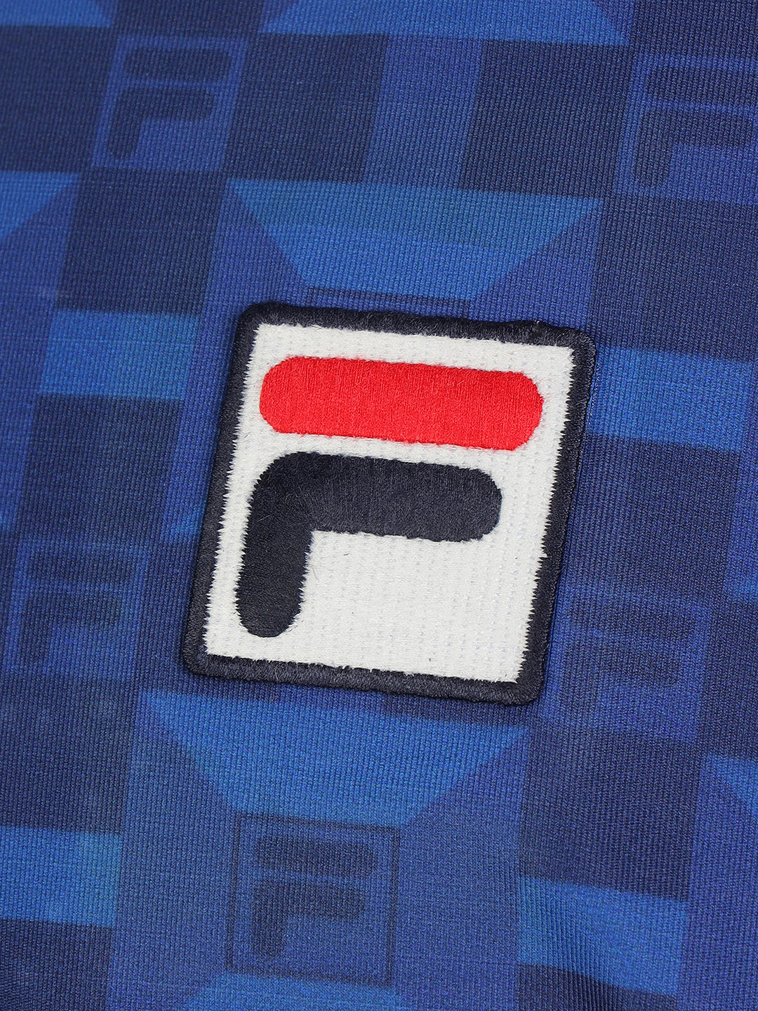 Fila Unisex Blue Soccer Jersey