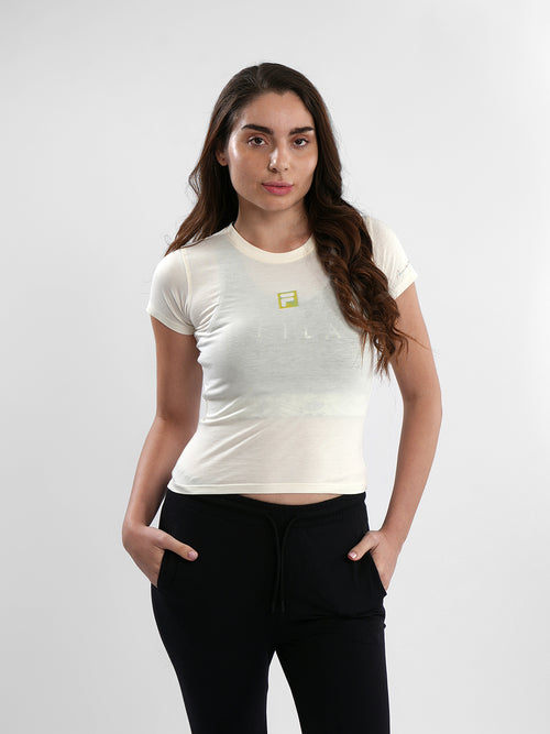 Fila Womens Gardenia Riley Crop Top