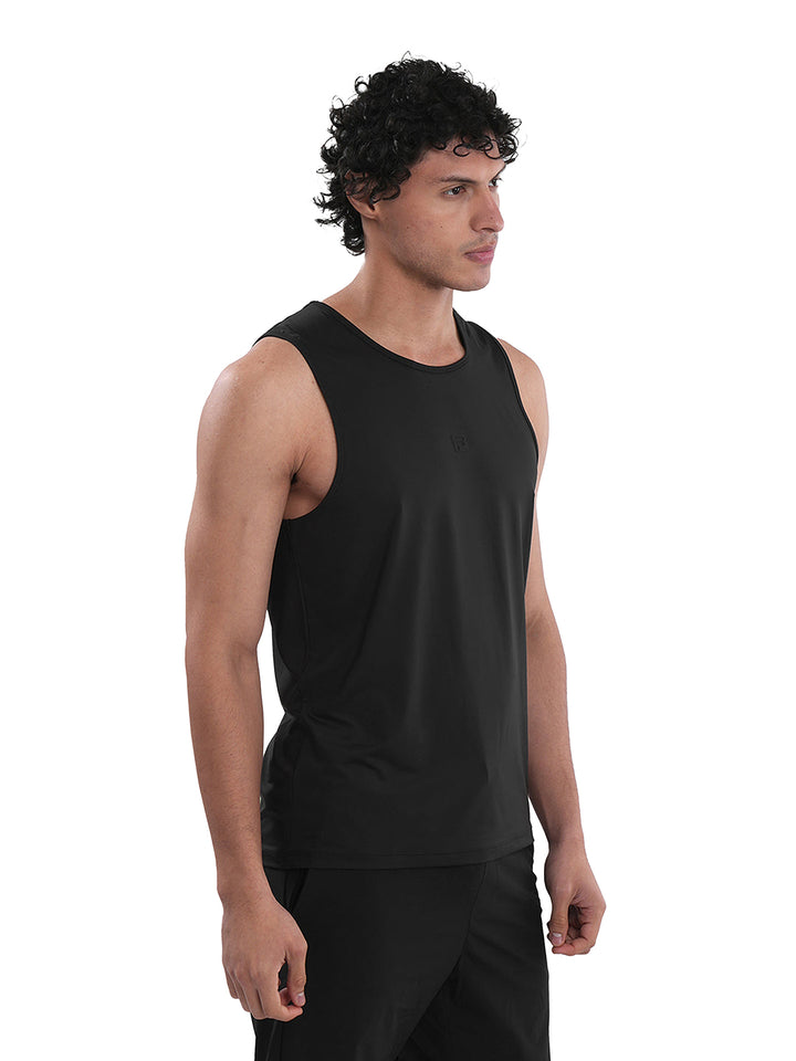 Fila Mens Black Bolt Sleeve Less