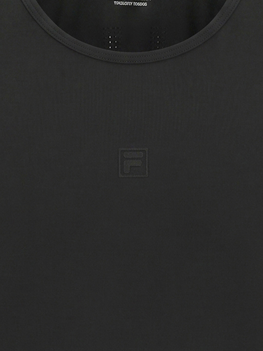 Fila Mens Black Bolt Sleeve Less