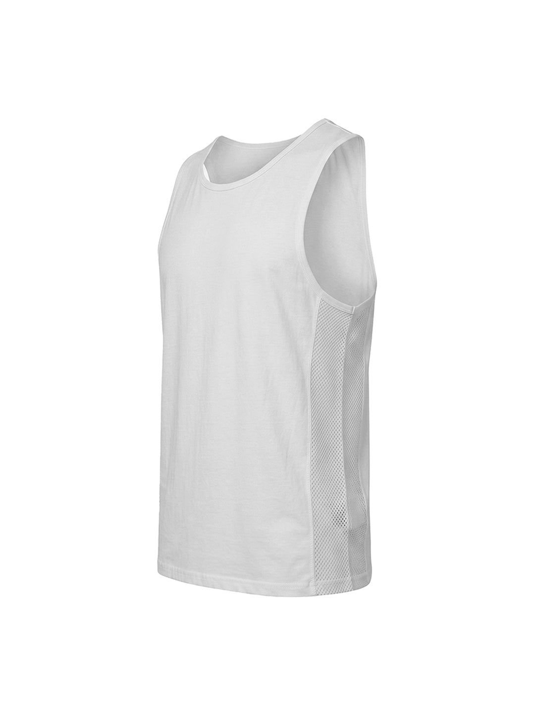 Fila Men White Bolt Sleeveless