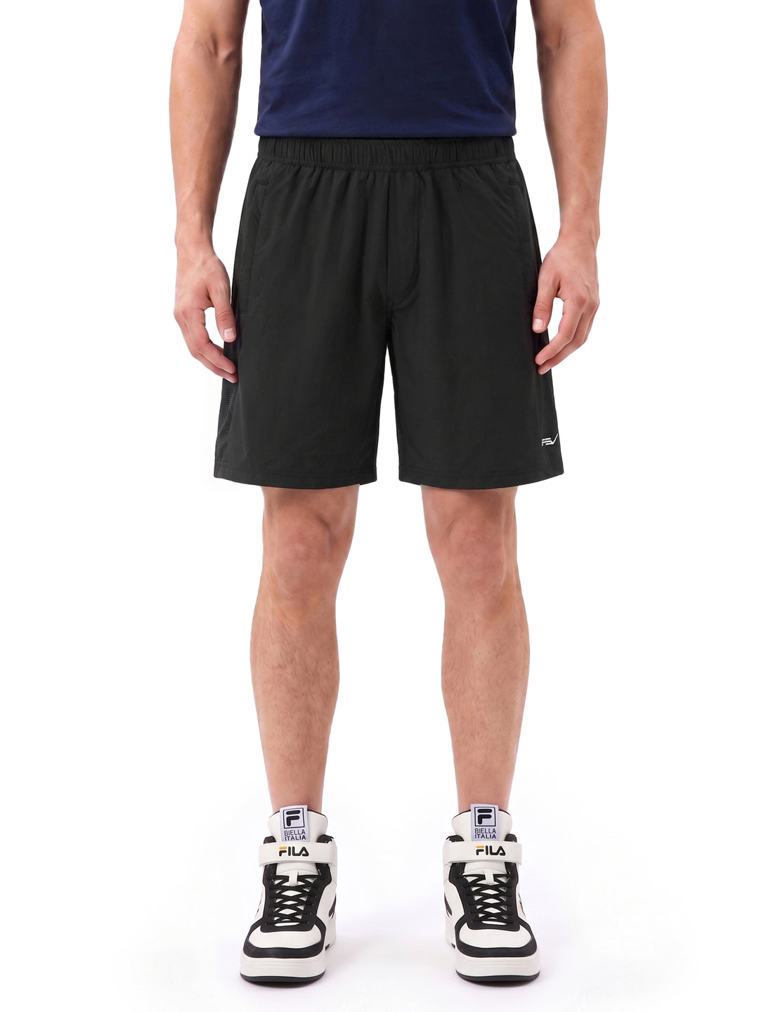 Fila Mens Black Cannor Shorts