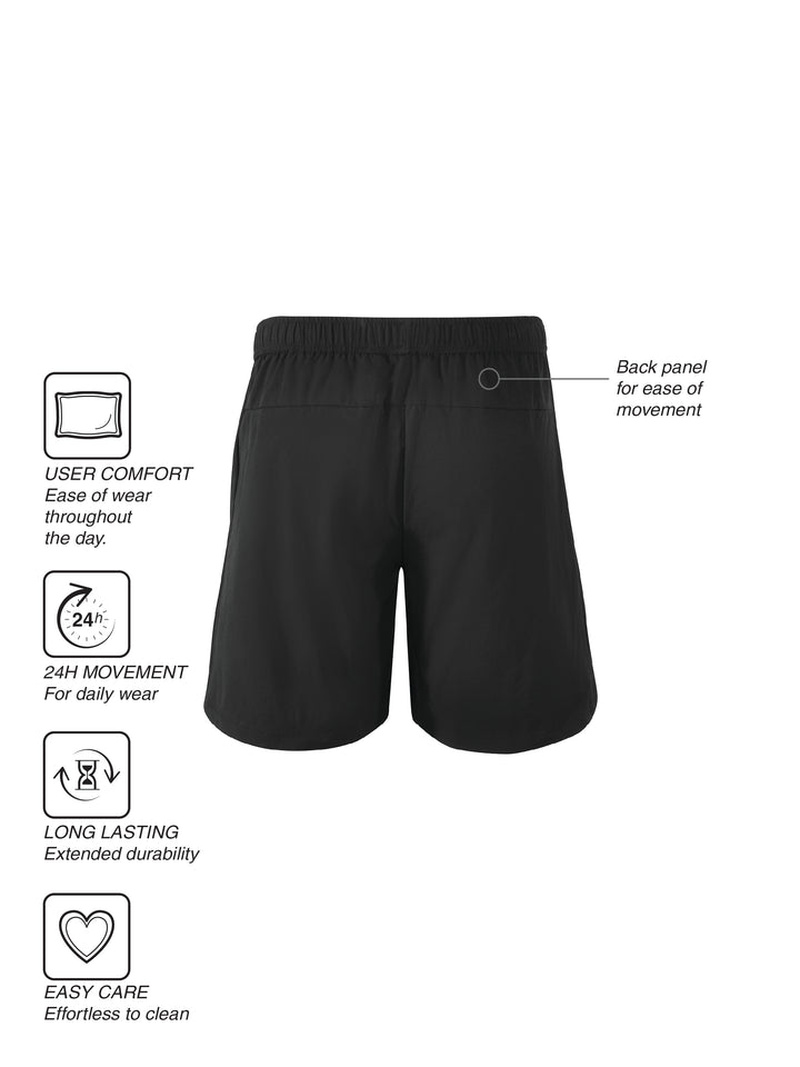 Fila Mens Black Cannor Shorts