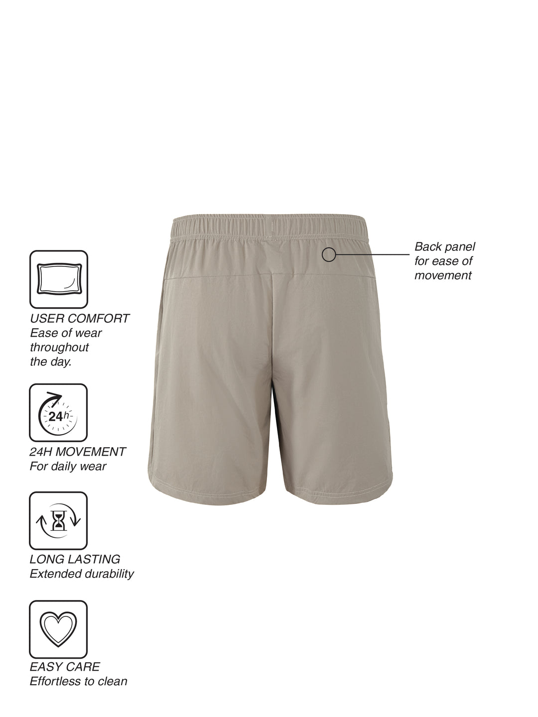 Fila Mens Quietgrey Cannor Shorts