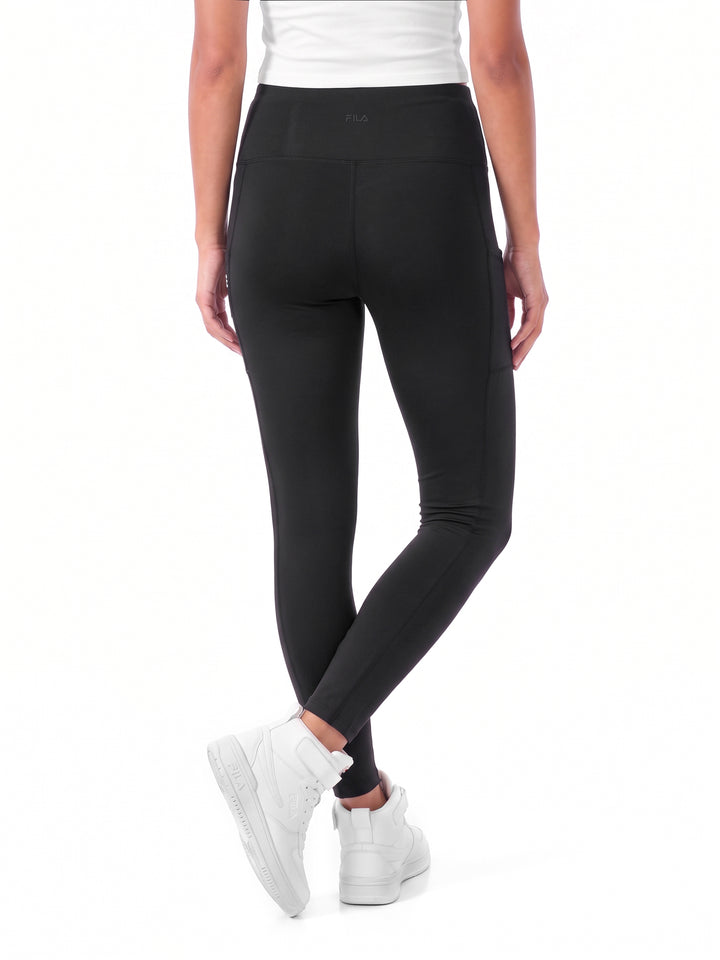 Fila Womens Black Bird Leggings