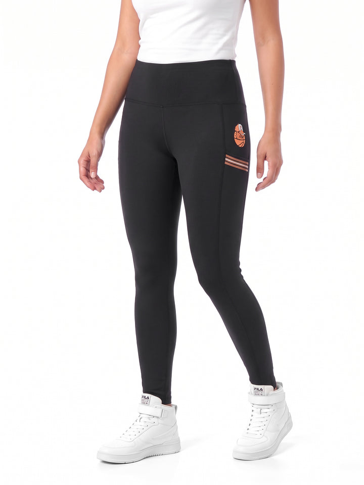 Fila Womens Black Bird Leggings