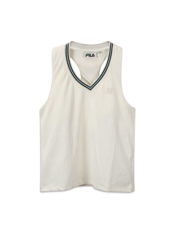 Fila Women Off White Graf Tank Top