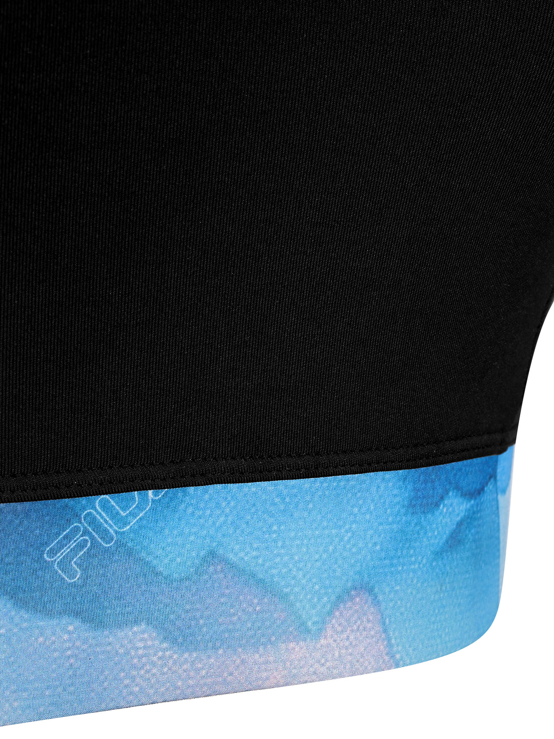 Fila Women Black Lana Solid Sports Bra