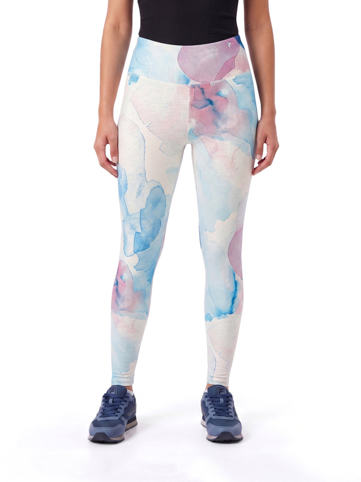 Fila Women Off White Dina Leggings