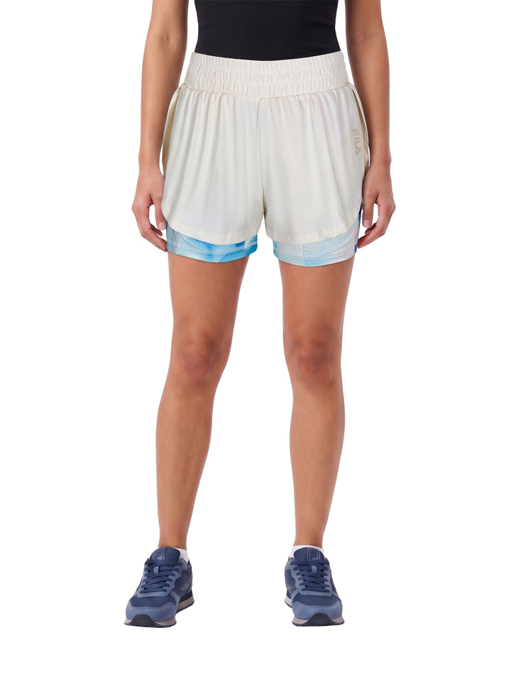 Fila Women Off White Kastor Short