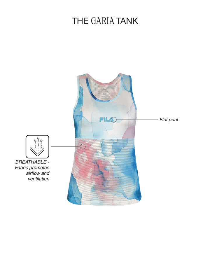 Fila Women Off White Garia Sleeveless