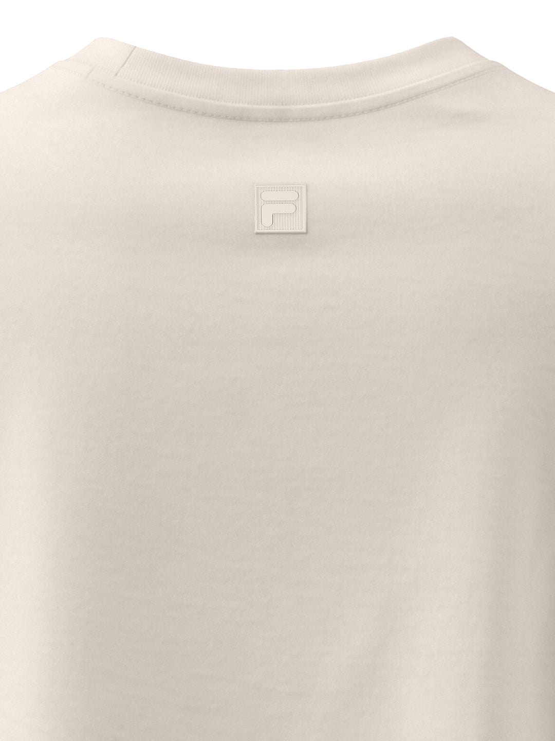 Fila Women Off White Seles Crop Top