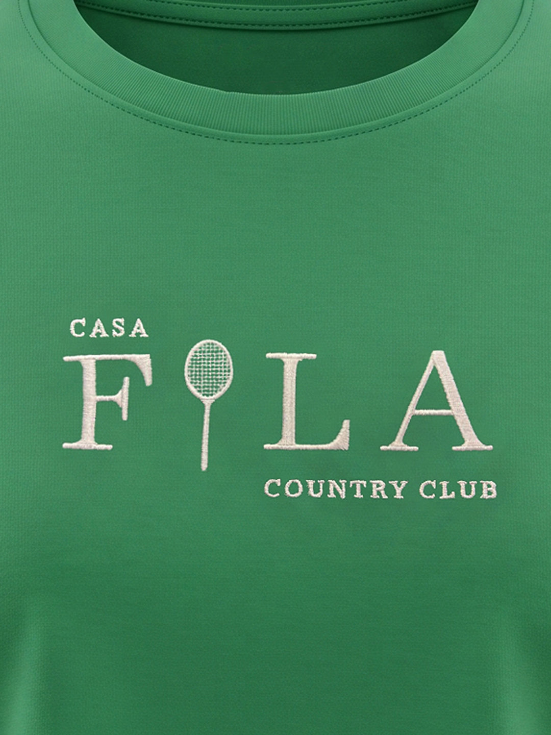 Fila Women Green Seles Crop Top