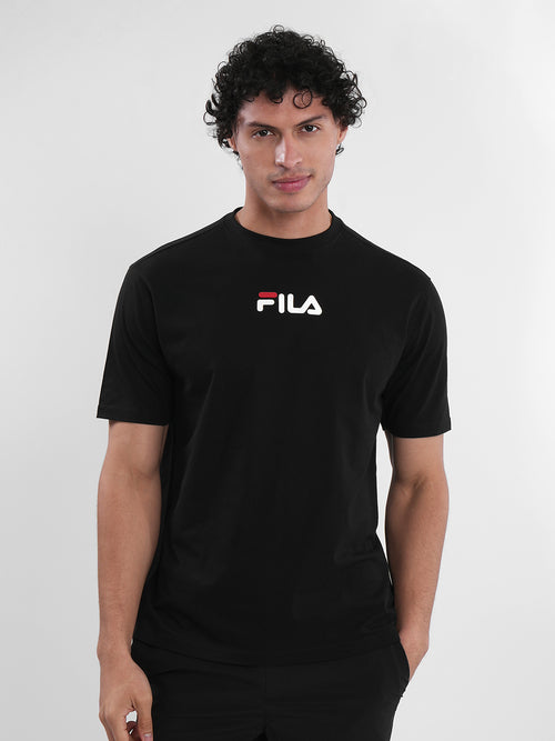 Fila Mens Black Liner T-Shirt