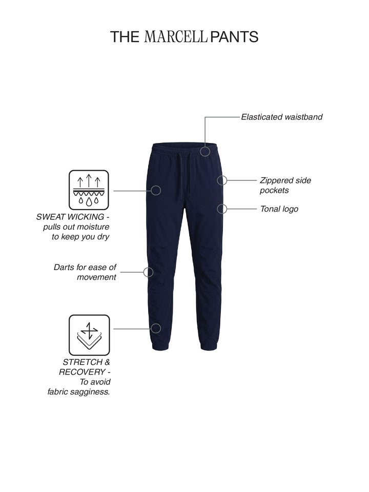 Fila Men Navy Marcel Track Pants