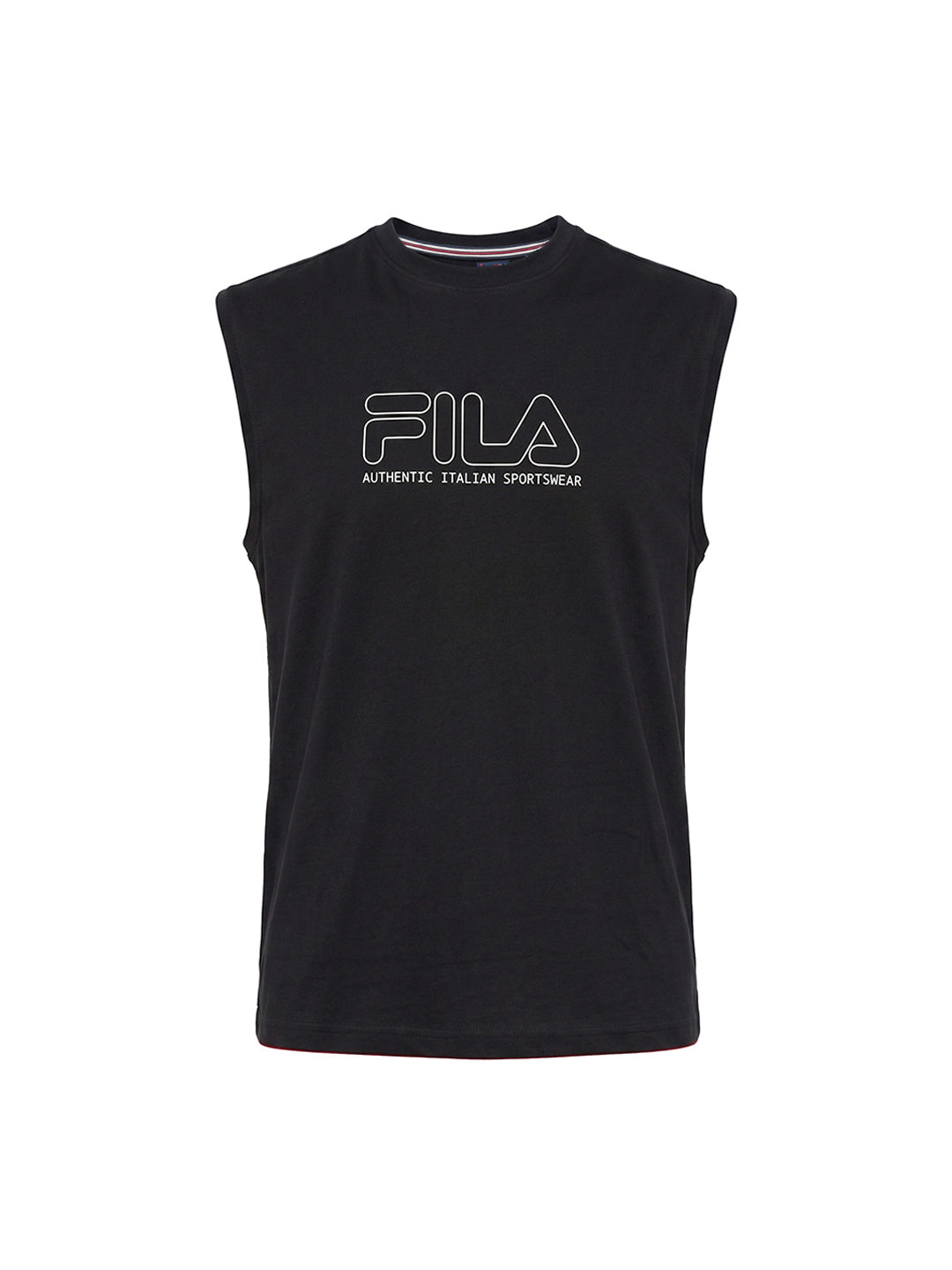 Fila Mens Black Andres Sleeve Less Tank